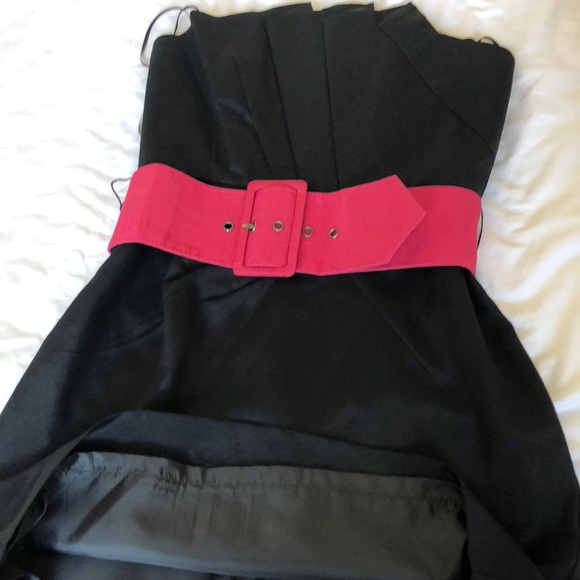 Stunning cocktail dress💕 black/ pink - Picture 5 of 8